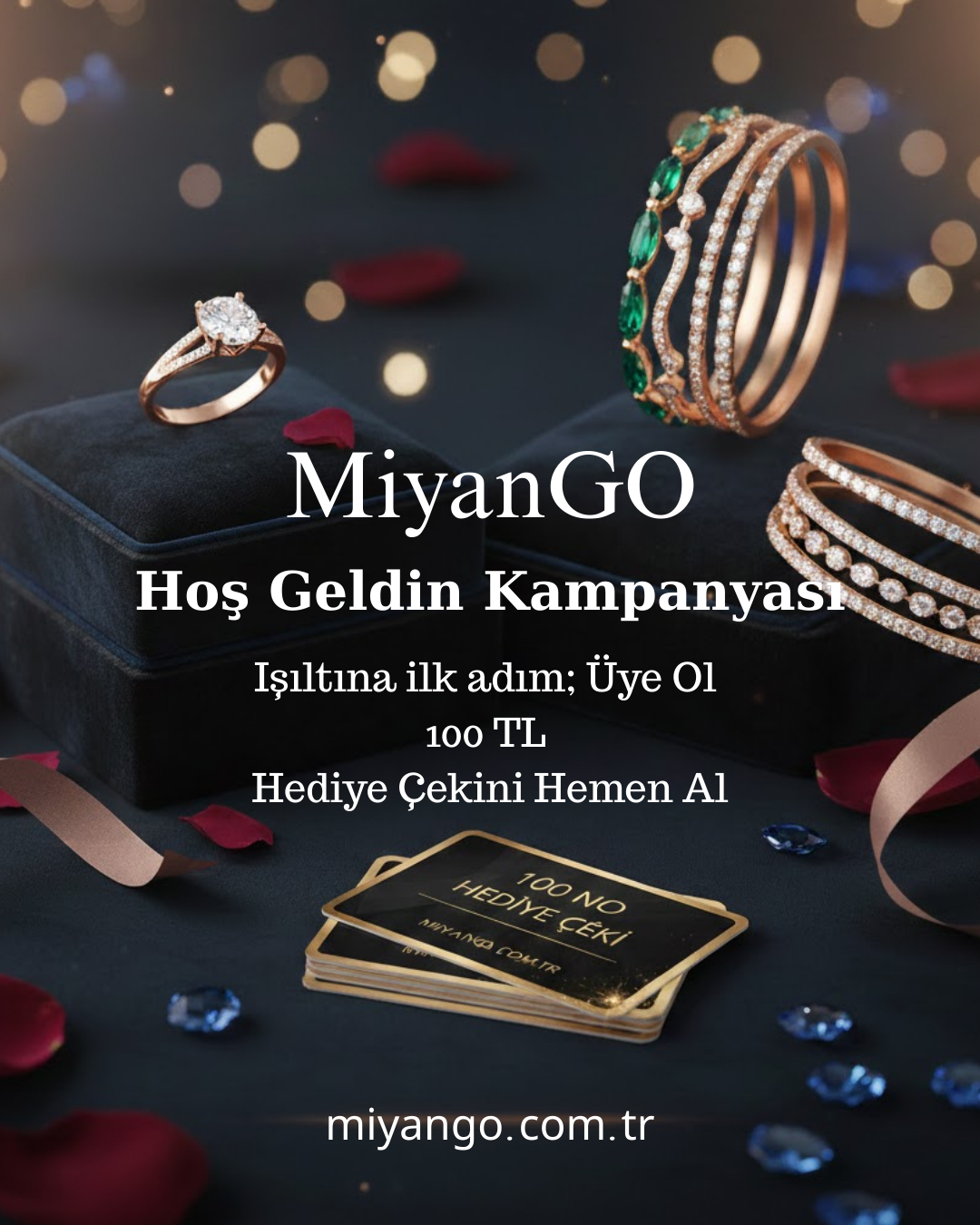 Işıltınızı Miyango ile Tasarlayın: Yeni Üyelere Özel Sürprizlerle Dolu Bir Başlangıç!